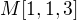 $M[1,1,3]$