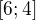 $[6;4]$