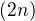 $(2n)$