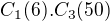 $C_1(6).C_3(50)$