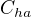 $C_{ha}$