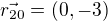 $\vec{r_{20}}=(0,-3)$