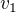 $ v_{1} $