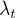 $\lambda_t$