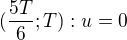 kopírovat do textarea $(\frac{5T}{6};T):u=0$