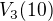 $V_3(10)$