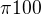 $\pi{100}$