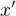 $x^{\prime}$