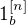 $1_b^{[n]}$
