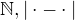$\mathbb{N},|\cdot-\cdot|$