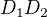 $D_{1} D_{2}$