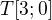 $T [3;0]$