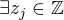 $\exists z_j\in \mathbb{Z}$