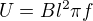 kopírovat do textarea $U=B l^2\pi f$