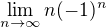 $\lim_{n\to\infty }n(-1)^n$