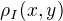 $\rho_I(x,y)$
