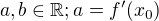 kopírovat do textarea $a,b\in \mathbb{R}; a=f'(x_0)$