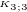 $K_{\tiny{3;3}}$