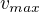 $v_{max}$