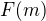 $F(m)$