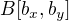 $B[b_x,b_y]$