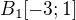 $B_1[-3; 1]$