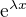 $\mathrm{e}^{\lambda x}$