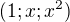 kopírovat do textarea $(1; x; x^2)$