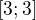 $[3;3]$