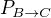 $P_{B\to C}$