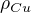 $\rho_{Cu}$