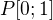 $P[0; 1]$