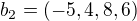 $b_{2} = (-5, 4, 8, 6)$