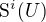 $\mathrm{S}^i(U)$