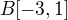 $B[-3,1]$