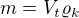 kopírovat do textarea $m=V_{t}\varrho _{k}$