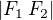 $|F_1\,F_2|$