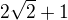 $2\sqrt{2}+1$