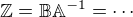 $\mathbb{Z}=\mathbb{B}\mathbb{A}^{-1} = \cdots $