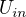 $U_{in}$