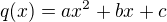 kopírovat do textarea $q(x)=ax^{2}+bx+c$