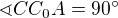 $\sphericalangle CC_0A=90�$