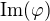 $\mathrm{Im}(\varphi)$