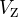 $V_{\mbox z}$