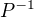 $ P^{-1}$
