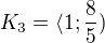 $K_3=\langle 1;\frac{8}{5})$