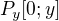 $P_y[0;y]$
