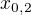 $x_{0,2}$