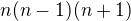 $n(n-1)(n+1)$