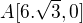 $A[6.\sqrt{3},0]$